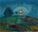 Lever de lune sur Hiddensoe - Walter Gramatt — Ansicht des Kunstwerks