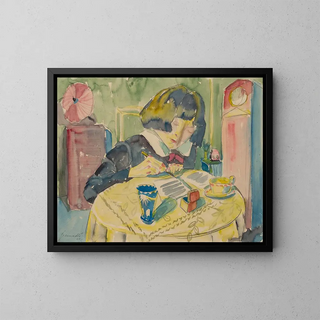 Walter Gramatt - Woman Writing Sonia Gramatt.webp