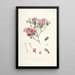Les Rhododendrons de l'Himalaya de Sikkim Pl20 - Walter Hood Fitch — gerahmtes Bild an der Wand