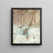 Winterbach - Walter Launt Palmer — gerahmtes Bild an der Wand