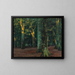 Ein Waldinneres - Walter Leistikow — gerahmtes Bild an der Wand