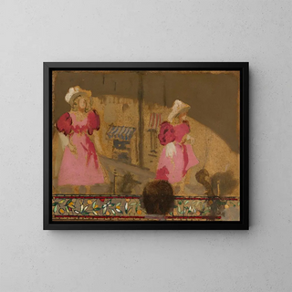 Walter Richard Sickert - The Sisters Lloyd at the Old Bedford.webp