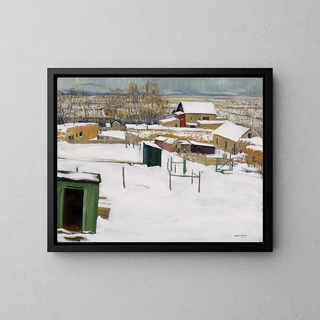 Walter Ufer - Taos in the Snow.webp