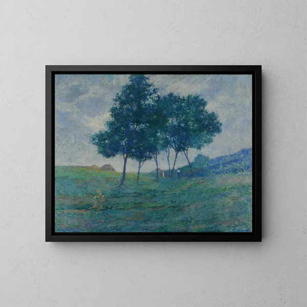 Moment grau - Walter de Navazio — gerahmtes Bild an der Wand