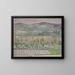 Landschaft mit Bäumen - Walther Gamerith — gerahmtes Bild an der Wand