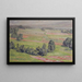 Champs am Mattsee - Walther Gamerith — gerahmtes Bild an der Wand