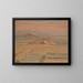 Heiliges Land - Walther Gamerith — gerahmtes Bild an der Wand