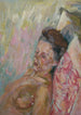 Feminines Nacktes auf Kissen - Walther Gamerith — Ansicht des Kunstwerks