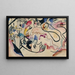 Aquarelle Nr. 8 Tag des Gerichts - Wassily Kandinsky — gerahmtes Bild an der Wand