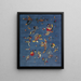 Himmelblau - Wassily Kandinsky — gerahmtes Bild an der Wand