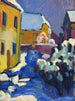 Cimetière et presbytère de Kochel - Wassily Kandinsky — Ansicht des Kunstwerks