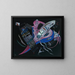 Konzentration - Wassily Kandinsky — gerahmtes Bild an der Wand