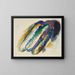Skizze für die Komposition VII - Wassily Kandinsky — gerahmtes Bild an der Wand