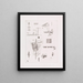Erste Druck für die Cahiers d'Art-Verlage - Wassily Kandinsky — gerahmtes Bild an der Wand