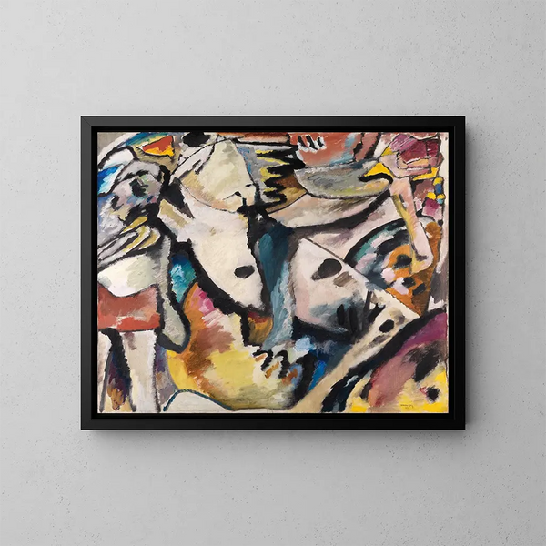 Improvisation 13 - Wassily Kandinsky — gerahmtes Bild an der Wand