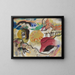 Improvisation 27: Garten der Liebe II - Wassily Kandinsky — gerahmtes Bild an der Wand