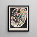 Petits mondes III - Wassily Kandinsky — gerahmtes Bild an der Wand
