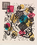 V Kleine Welten Gemälde - Wassily Kandinsky — Ansicht des Kunstwerks