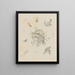 Petits mondes X R 173 - Wassily Kandinsky — gerahmtes Bild an der Wand