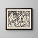 Klänge Pl24 - Wassily Kandinsky — gerahmtes Bild an der Wand