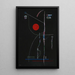 L'accent rouge - Wassily Kandinsky — gerahmtes Bild an der Wand