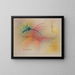 Linie Linie - Wassily Kandinsky — gerahmtes Bild an der Wand