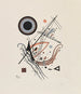 Lithographie in Blau - Wassily Kandinsky — Ansicht des Kunstwerks