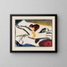 Lyrismus - Wassily Kandinsky — gerahmtes Bild an der Wand