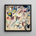 Skizze 160A - Wassily Kandinsky — gerahmtes Bild an der Wand