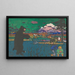 L'Ours - Wassily Kandinsky — gerahmtes Bild an der Wand