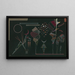 Studie für reduzierte Kontraste - Wassily Kandinsky — gerahmtes Bild an der Wand