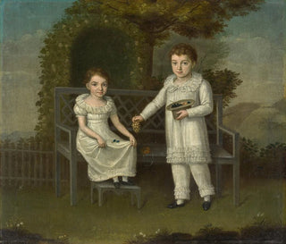 Wendelin Moosbrugger - Two Children of the Kuenzer Family.webp