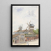 Moulin de la Galette Paris - Whitney Warren Jr — gerahmtes Bild an der Wand