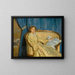 Blau und Gold - Wilfrid Gabriel de Glehn — gerahmtes Bild an der Wand