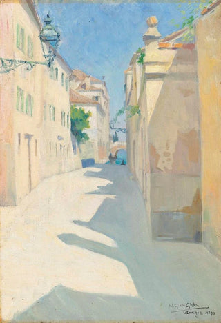 Wilfrid Gabriel de Glehn - Une ruelle Venise.webp
