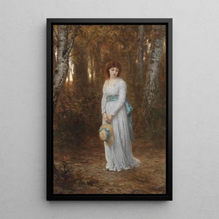 Wilhelm Amberg - In Gedanken versunken.webp