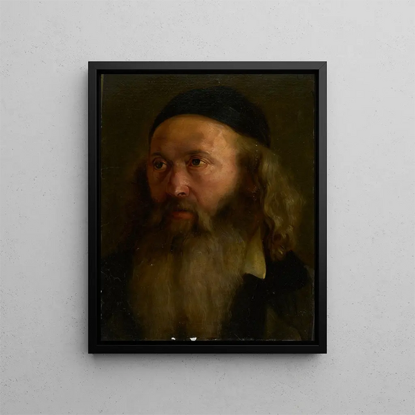 Wilhelm Drr - Kopf eines lteren Herrn mit langem Bart.webp