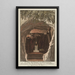 Ire Vue du temple de Proserpine dans un jardin à l'anglaise près d'Arlesheim dans l'évêché de Bâle - Wilhelm Friedrich Gmelin — gerahmtes Bild an der Wand