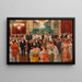 Ball der Stadt Wien - Wilhelm Gause — gerahmtes Bild an der Wand