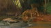Löwen am Dschungelfluss - Wilhelm Kuhnert — Ansicht des Kunstwerks