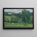 Landschaft im Württemberg - Wilhelm Legler — gerahmtes Bild an der Wand