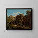 Nachmittags im Sommer - Wilhelm Ludwig Friedrich Riefstahl — gerahmtes Bild an der Wand