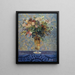 Blumenstrauß des Herbstes - Wilhelm Ludwig Lehmann — gerahmtes Bild an der Wand