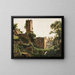Landschaft mit Ruinen - Wilhelm Marstrand — gerahmtes Bild an der Wand