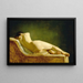 Modell allongé - Wilhelm Marstrand — gerahmtes Bild an der Wand