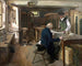 Im Glasmalerei-Atelier - Wilhelm Rügge der Jüngere — Ansicht des Kunstwerks