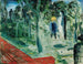 Parc un dimanche après-midi - Wilhelm Thöny — Ansicht des Kunstwerks