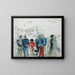 Pause - Wilhelm Thöny — gerahmtes Bild an der Wand