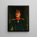 Großes Eulen-Gemälde von Ernest-Louis von Hessen und bei Rhein - Wilhelm Trübner — gerahmtes Bild an der Wand