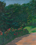 Hecke aus Rosensträuchern - Wilhelm Trübner — Ansicht des Kunstwerks